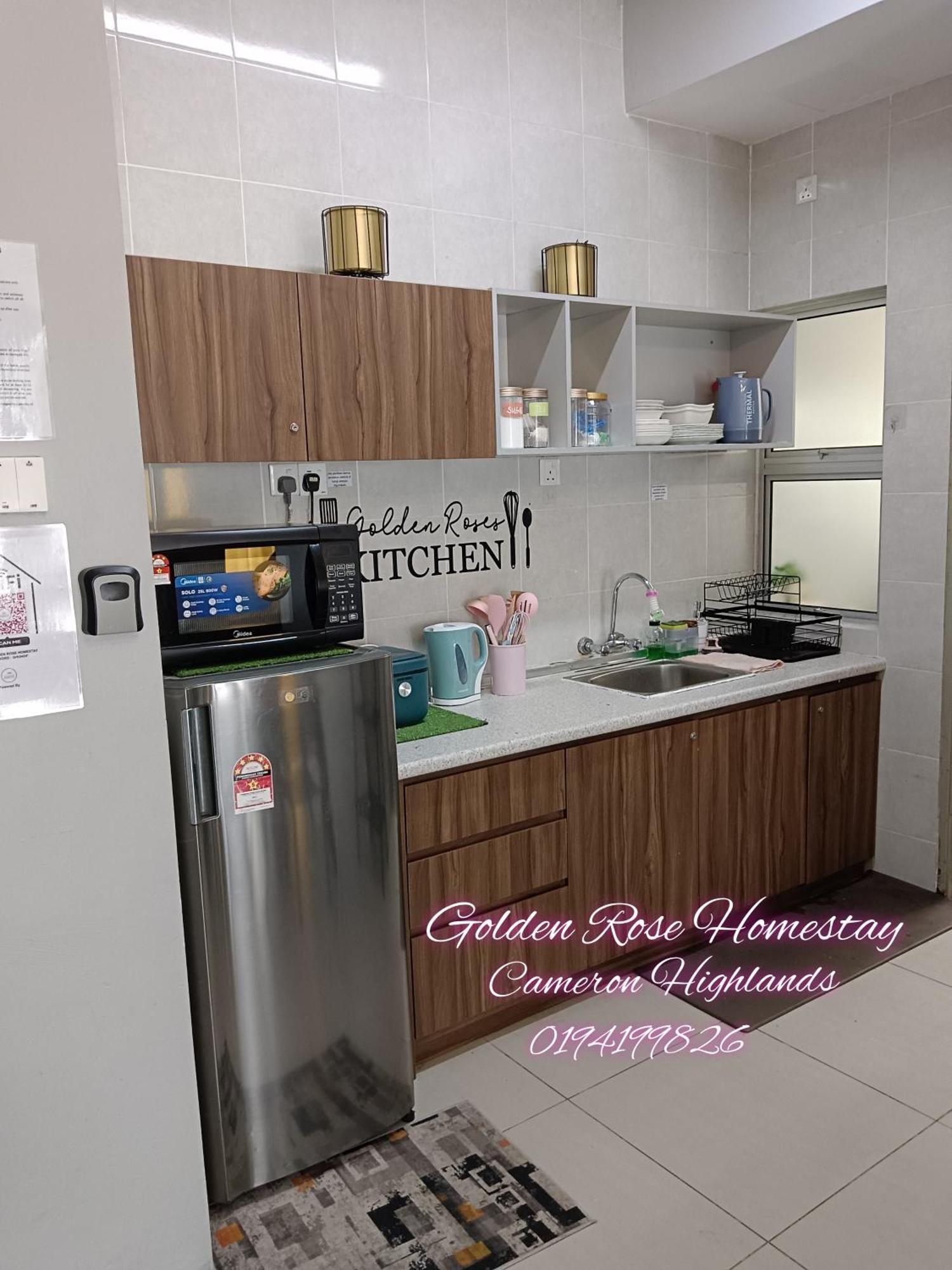 Golden Rose Homestay Cameron Highlands 伯恩仓 外观 照片