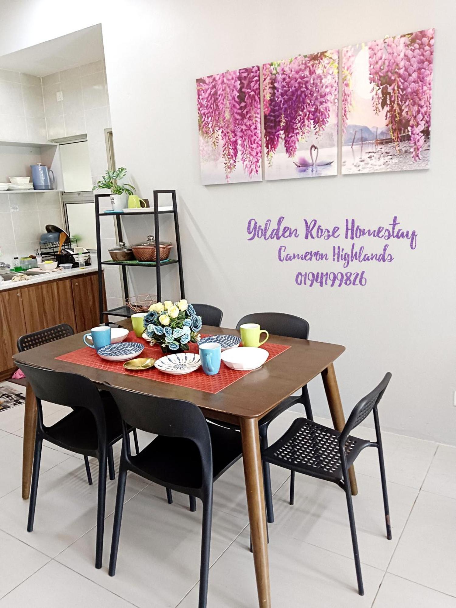 Golden Rose Homestay Cameron Highlands 伯恩仓 外观 照片